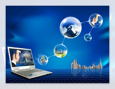 數字時代的設計元素 從地球儀到建筑樓房的視覺融合