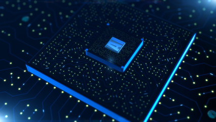 數(shù)字三維渲染技術(shù) 芯片電路的藝術(shù)與科學(xué)