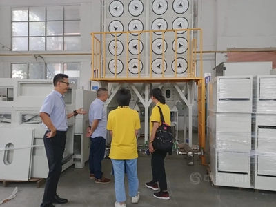 廣涂協副秘書長陳麗霞走訪廣州普華環保設備